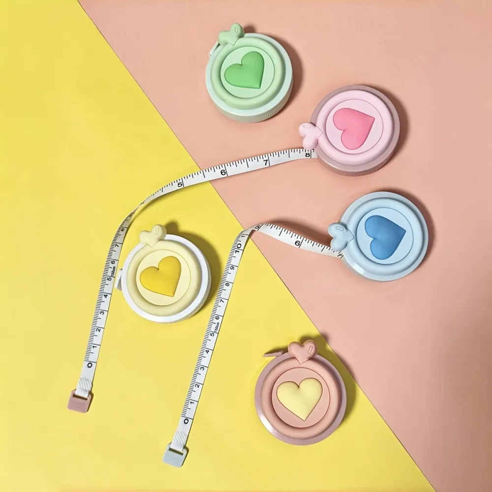 Сантиметр рулетка в форме сердца 150 см – двусторонняя, портативная, измерительная лента для тела и  Киев - изображение 3