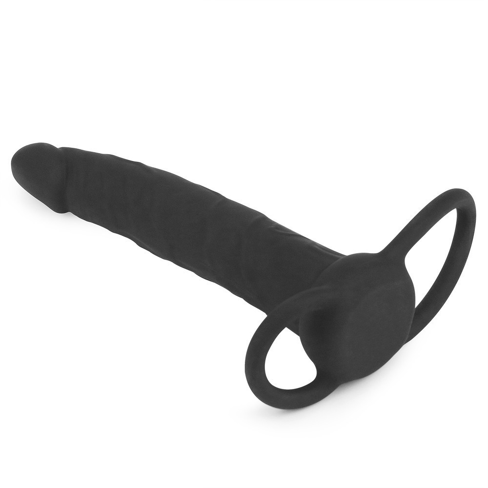 Насадка для подвійного проникнення - Anal Indulgence Collection Silicone Fantasy Double Prober Sex Aura Київ - фото 9