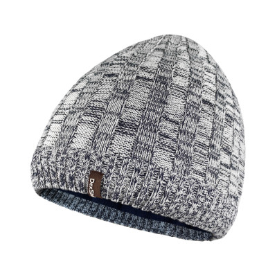 Водонепроникна шапка Dexshell Heathered Rib Knit Beanie Onesize 56-58 см біло-сіра (DH32405MBL) Вінниця - фото 1