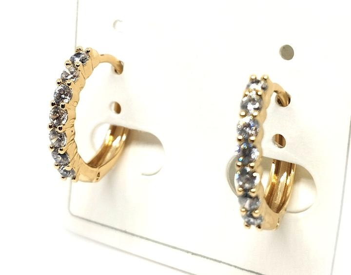 Сережки тренд медична сталь Київ - фото 1