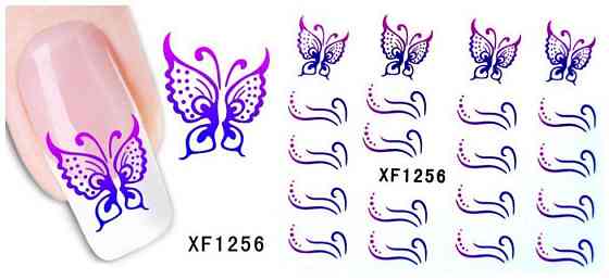 Наклейки для ногтей - размер стикера 6*5см, инструкция по применению есть в описании товара Киев