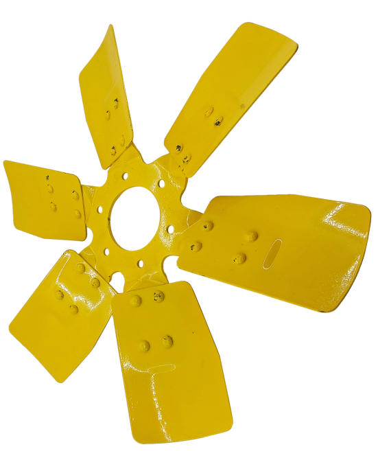 Вентилятор системи охолодження Д-243, Д-245 металевий 6 лопатей Мукачево - фото 1