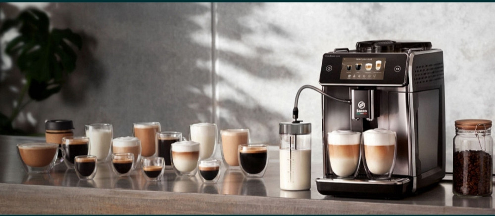 Кавомашина автоматична: Saeco GranAroma Deluxe (SM6685/00) Харків - фото 2