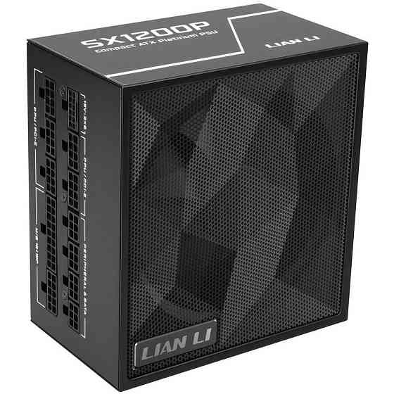 Блок живлення Lian Li SX1200P Black, EU Cord (G9P.SX1200P.B000.EU) ( 19227 ) Харьков