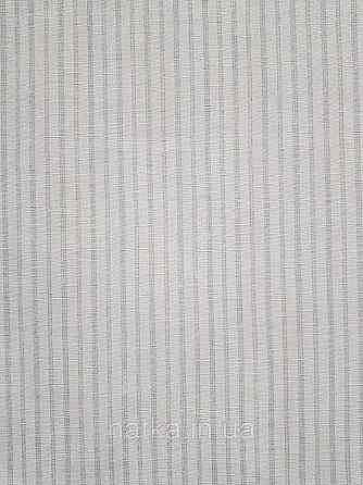 Шпалери вінілові на флізеліні A.S.Creation Maison charme 0.53x10 смуги тонкі вузькі бірюзові світло-сірі Київ