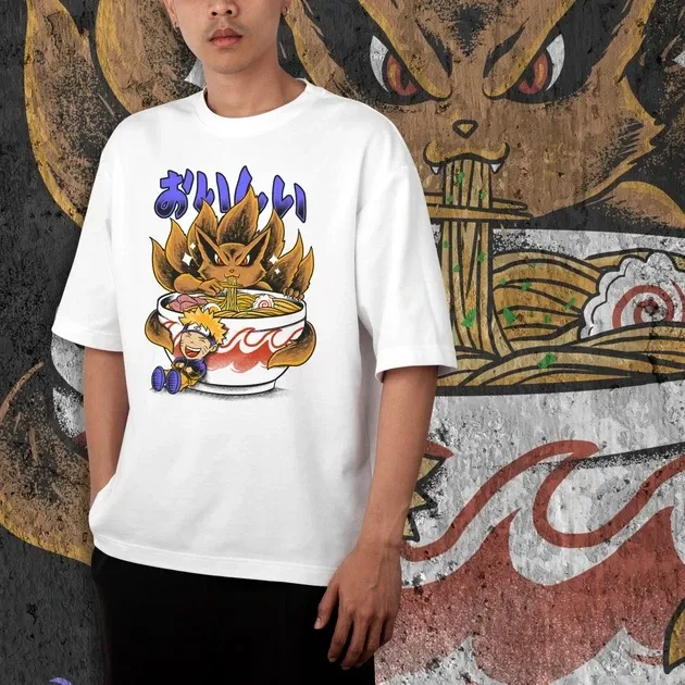 Футболка для підлітка хлопчика з принтом Наруто Рамен Розмір 160 Anime10323 Дніпро - фото 3