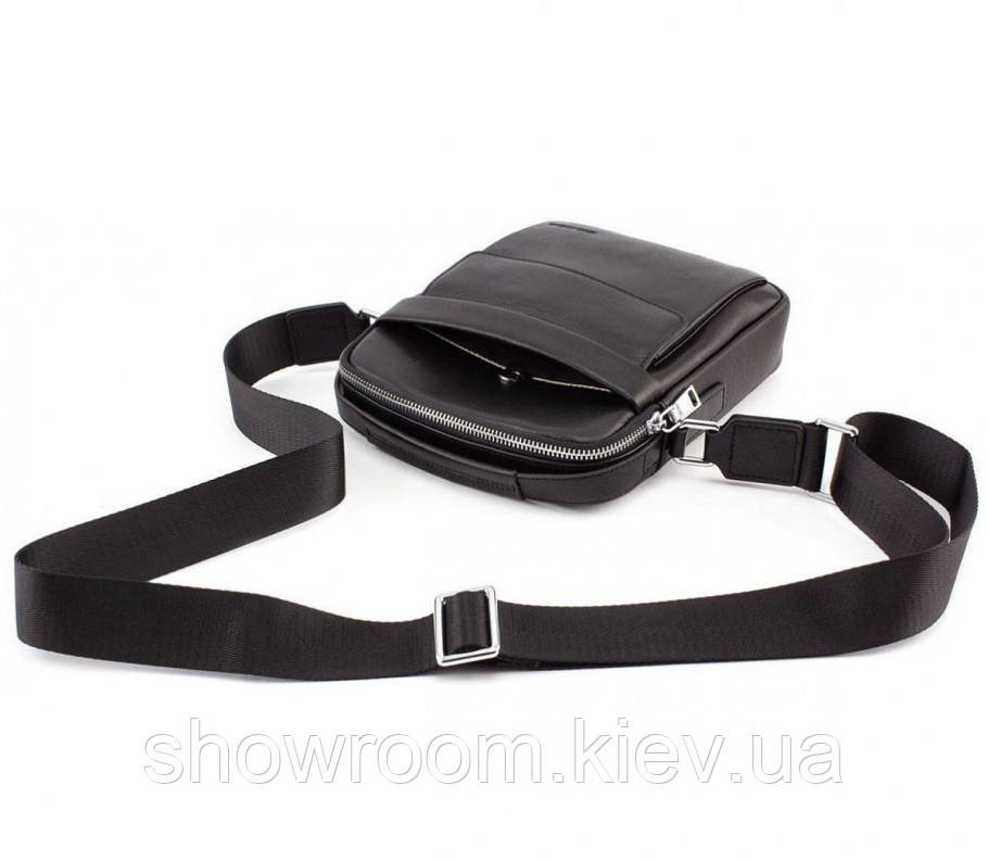 Мужская кожаная сумка-барсетка через плечо Marco Coverna (6077) Киев - изображение 4