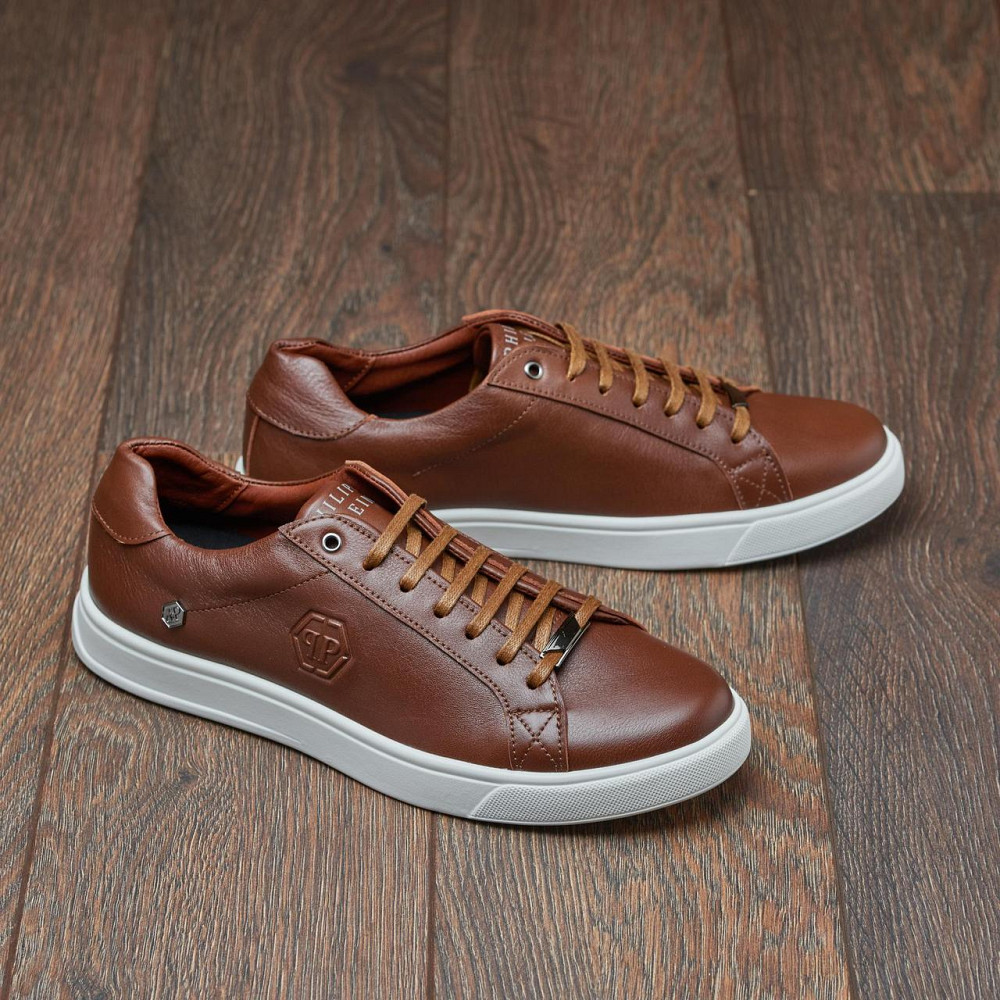 Чоловічі стильні шкіряні кеди М-84 р\б Харьков - изображение 4