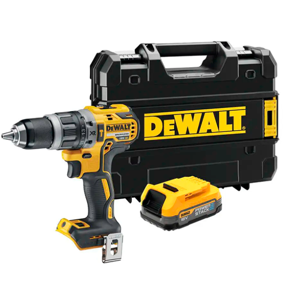 Професійний ударний дриль-шуруповерт акумуляторний DeWALT DCD796E1T : з АКБ 18V 1.7Ah,  70Нм (DCD796E1T) Київ