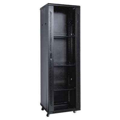 Шафа напольна Kingda 32U 19" 600x800 RAL9004 (KD-002-6832) Вінниця - фото 1