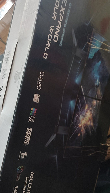 Монітор 27" 144Hz. 1mc AOC C27G1/01 Київ - фото 4