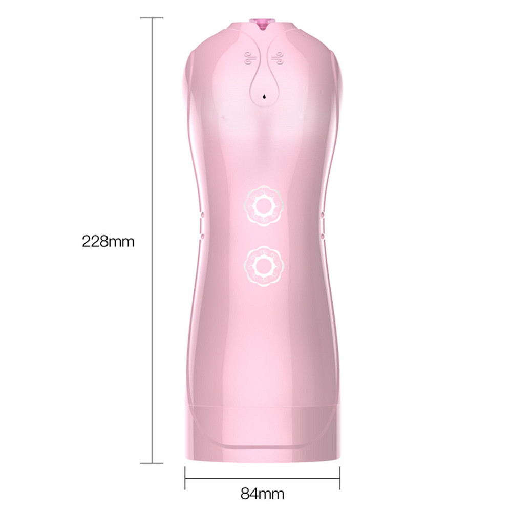 Мастурбатор B - Series Fox Vibrating and Flashing Masturbation Cup, розовый Sex Aura Киев - изображение 2