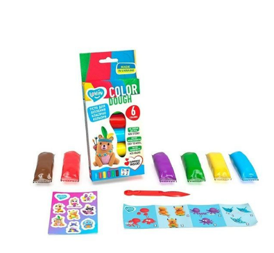 6 кольорів Classic Assorted TM Lovin Набір для ліплення з тістом, шт Киев