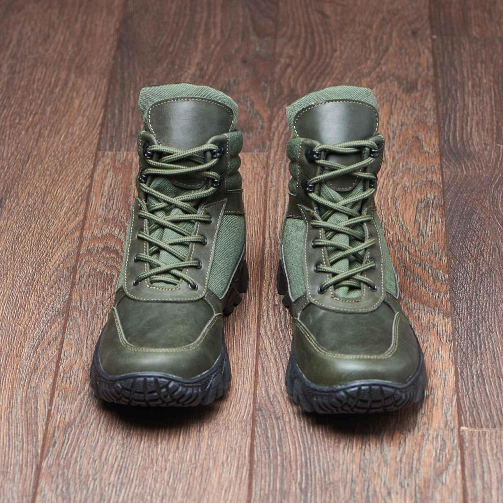 Тактичні черевики, шкіряні, кордура. Тривалі,ЗСУ. 46 (30,5) Харків - фото 5