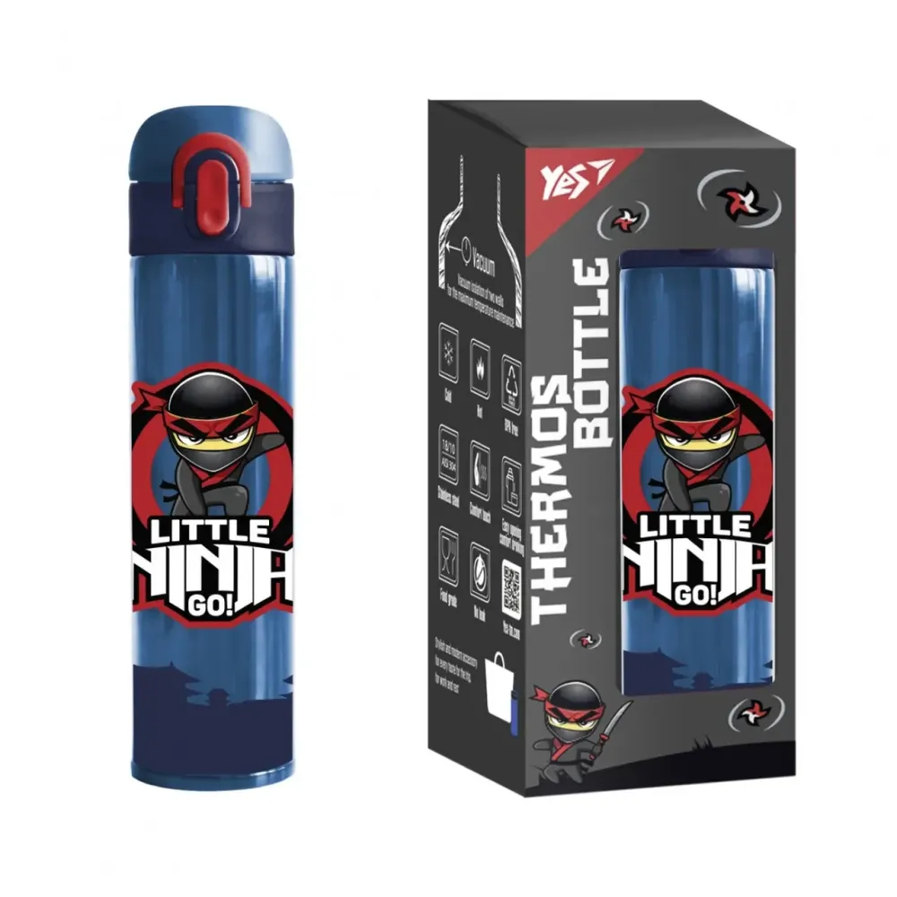 Термос 420 мл "Yes" Ninja, 707942, шт Київ - фото 1