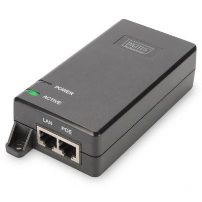Адаптер PoE Digitus PoE+ 802.3at, 10/100/1000 Mbps, Output max. 48V, 30W (DN-95103-2) Вінниця - фото 1