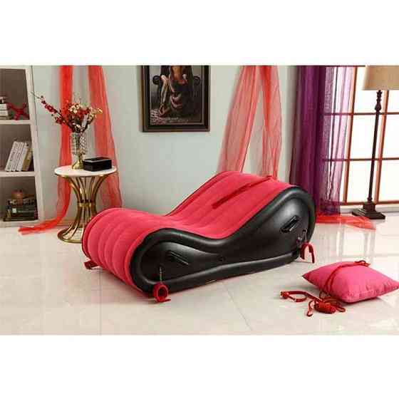 Надувной секс диван BDSM Game с креплениями для наручников Винница