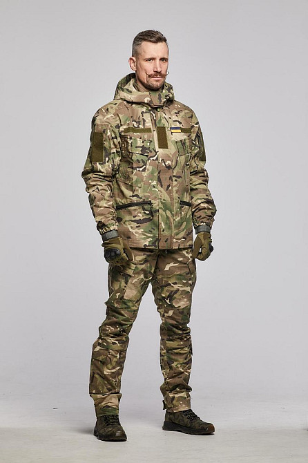 Армійські літні чоловічі штани мультикам для військових, літні польові ріп-стоп штани для військового Львів - фото 7