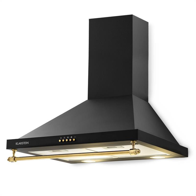 Вытяжка Montblanc 60 610 м³/ч 165 Вт 2x1,5 Вт Светодиодная планка Черный (Германия, читать описание) Ровно - изображение 9