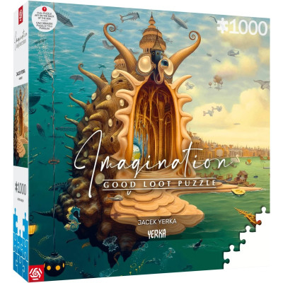 Пазл GoodLoot Imagination: Jacek Yerka Harbor 1000 ел. (5908305249351) Вінниця - фото 1
