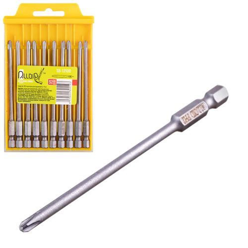 Alloid. Набір біт магнітних для шуруповерта PH2 100мм, S2 (10шт) Одесса - изображение 1