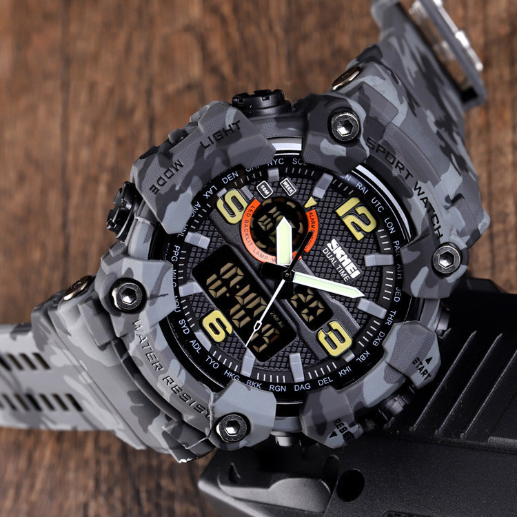 Skmei 1520CMGY Gray Camo. SBR Київ - фото 4