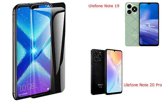 Защитное стекло NeoGlass для Ulefone Note 19, Note 20 Pro – ультрапрозрачное и устойчивое Киев