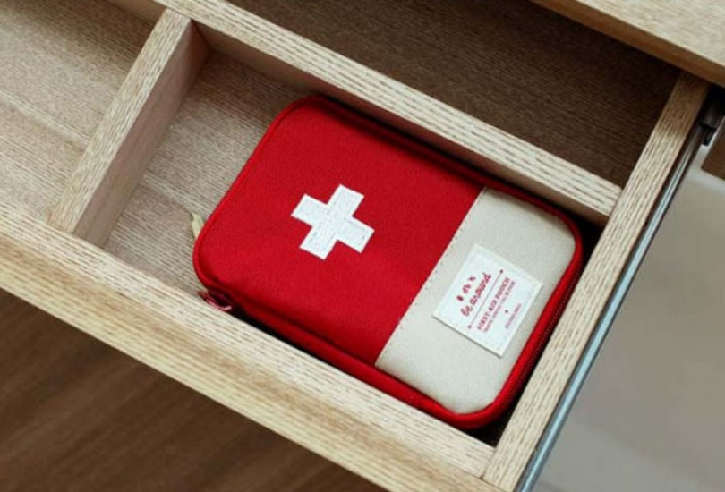 Органайзер-аптечка для дома и путешествия красная Винница - изображение 12