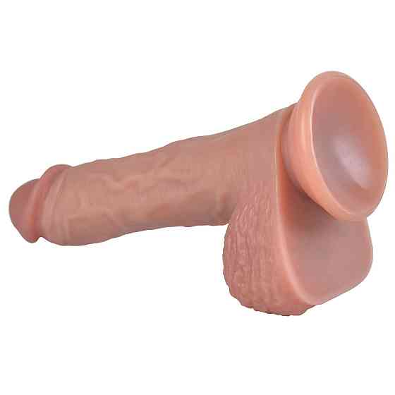 Фалоімітатор - Erospace Natural Play Silicone Dildo D5, 22 см Sex Aura Київ