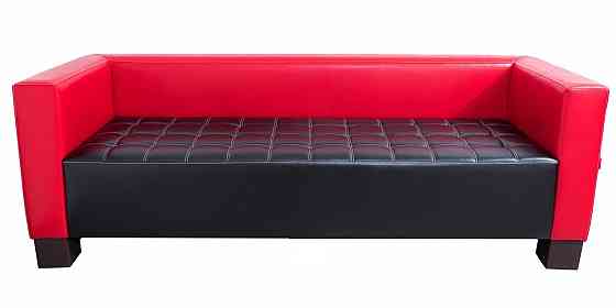 Диван Flay Space двойка 760х1500х730 Черно-красный Киев
