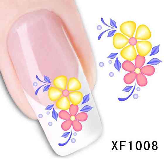 Наклейки для ногтей XF1008 Киев