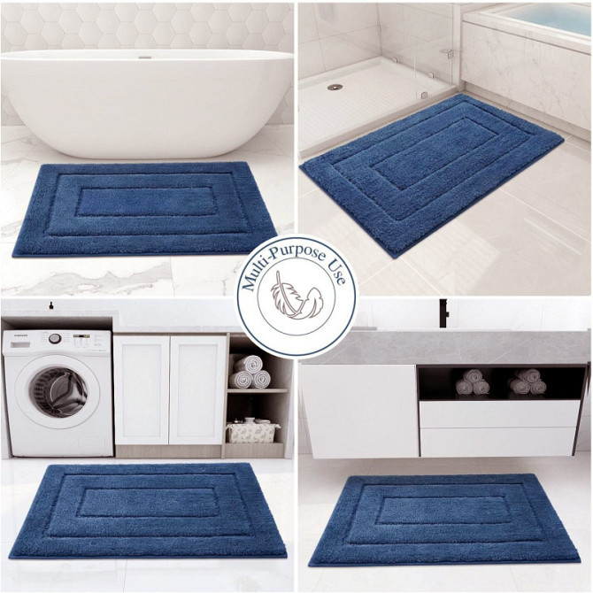 Коврик для ванной комнаты Lovely Svi 50 x 80 см Blue (2565101) Киев - изображение 5