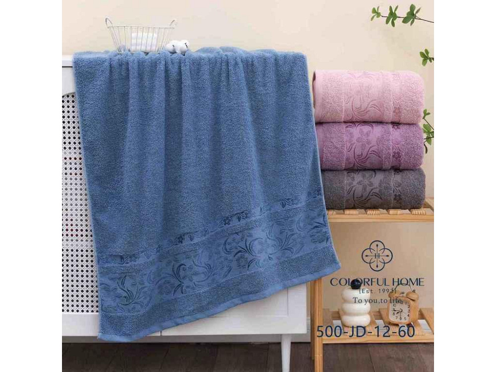 Рушник 80*160 махра сауна арт.500-12 ТМ COLORFULHOME Київ - фото 1