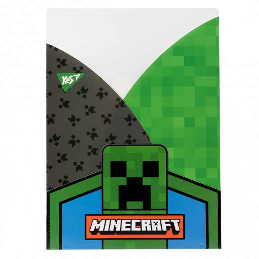 Папка-кутик А4 "Yes" Minecraft, 3 фігурних клапана, 492086, шт Київ - фото 1