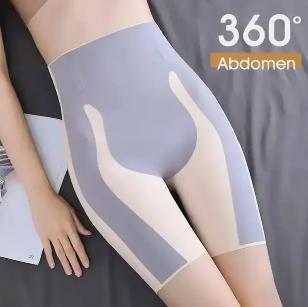 Шорты с высокой талией для коррекции фигуры изготовлены из легкого бесшовного нейлона Коломыя - изображение 6