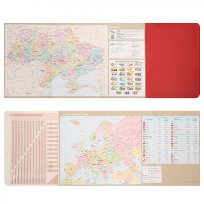 Тижневик Leo planner А5 датований 2026 "Boss", м'який, червоний, 368 сторінок (252636) Вінниця - фото 7