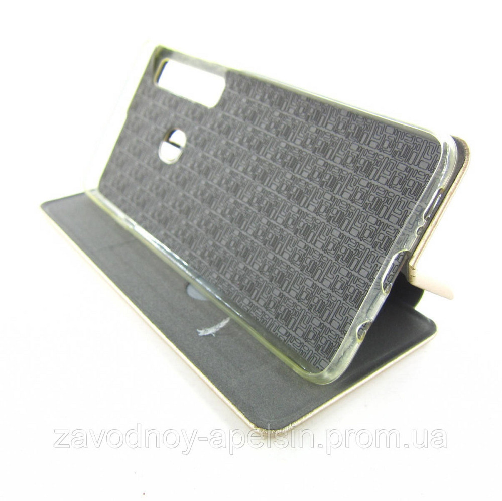 Чохол книжка Samsung A9 2018 Підставка (золотий) Одеса - фото 4