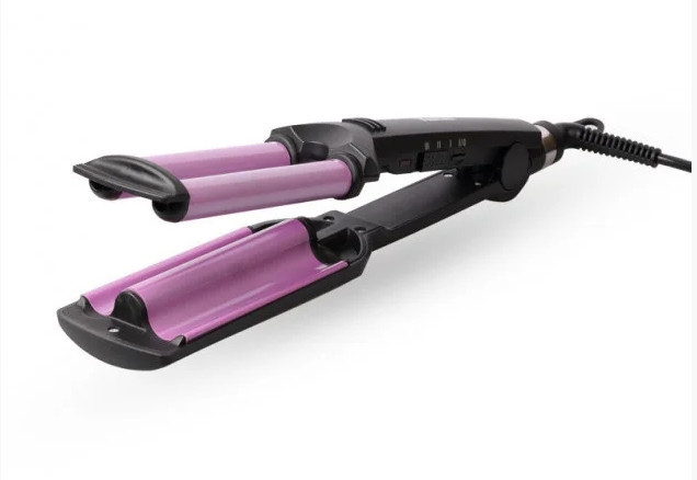 Потрійна плойка Kemei Km-2022 Щипці Вінниця - фото 2