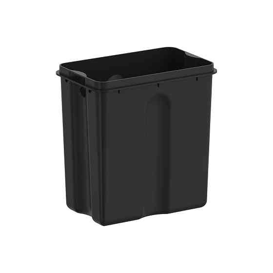Відро для сміття з плавним закриттям прямокутне Koer TC-010315-07 15 л колір графіт (KR5604) Київ