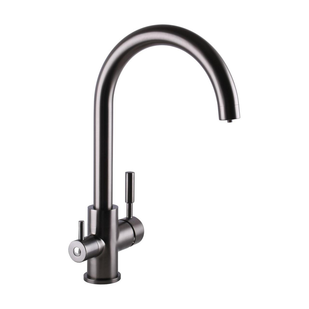 Смеситель для кухни под осмос Globus Lux LAZER GLLR-0333-11-GRAPHITE Киев - изображение 1