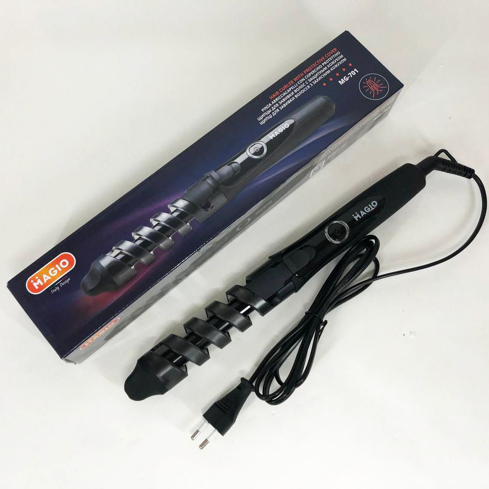 Плойка для укладання і вирівнювання волосся, Прилад для завивки волосся Плойка створення завивки AX-53 Івано-Франківськ - фото 4