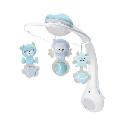 Мобіле Infantino 3 в 1 з проєктором Блакитний (004896I) Вінниця - фото 1