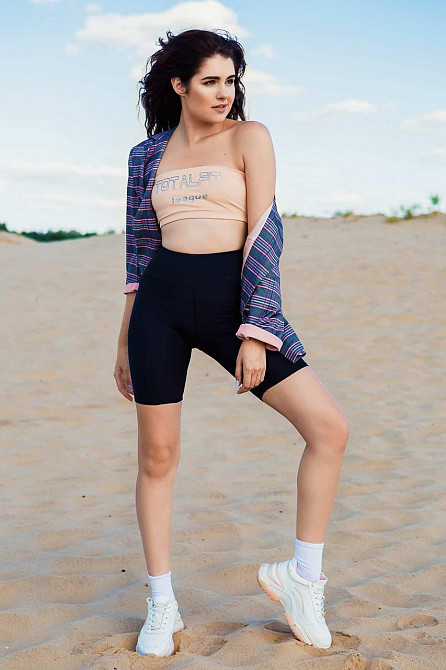 Велосипедки жиночі TotalFit HW13 Черный, L Киев - изображение 1