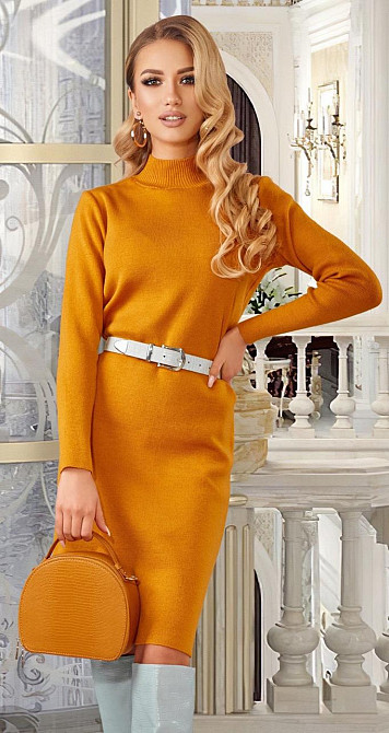 В'язане плаття гольф (46-48) Київ - фото 1