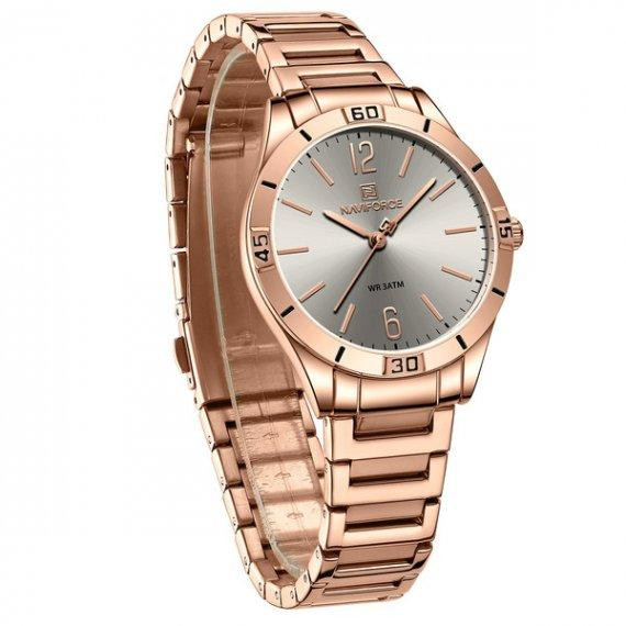 Жіночий наручний годинник Naviforce Malibu (Золотистий) Вінниця - фото 8