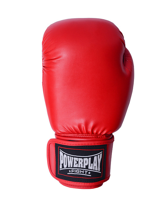 Боксерські рукавиці PowerPlay 3004 Classic Червоні 12 унцій Каменское - изображение 2