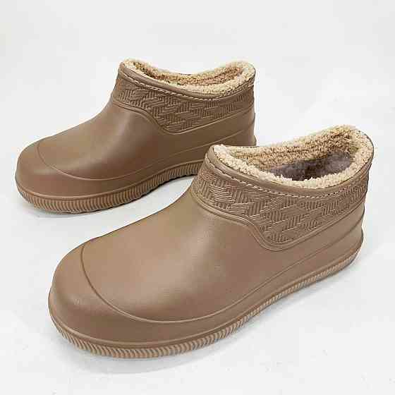 Вовняні валянки жіночі, Жіночі калоші на хутрі, Калоші зимові піна на хутрі TX-21 Львів