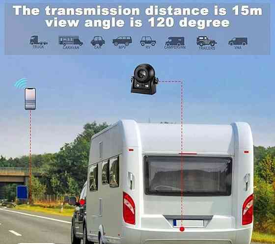 Uzone MS-305WF Бездротова камера заднього огляду.  . Харків