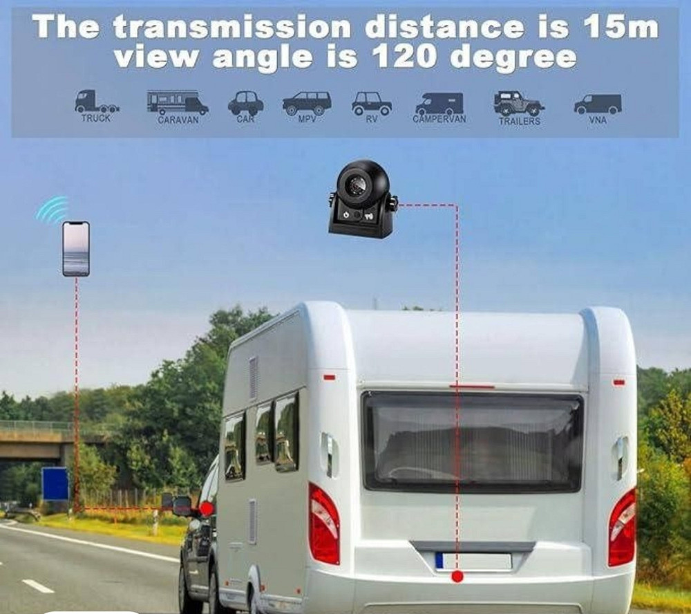 Uzone MS-305WF беспроводная камера заднего вида.. Харьков - изображение 1