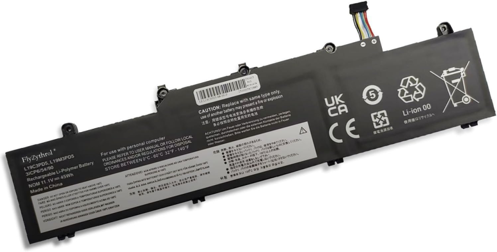 Акумулятор для ноутбука Lenovo ThinkPad E14 E15 Gen 2/3/4 FlyZitrol L19M3PD5 L19C3PD5 — Батарея 11.1V Літій-іонна Київ - фото 4